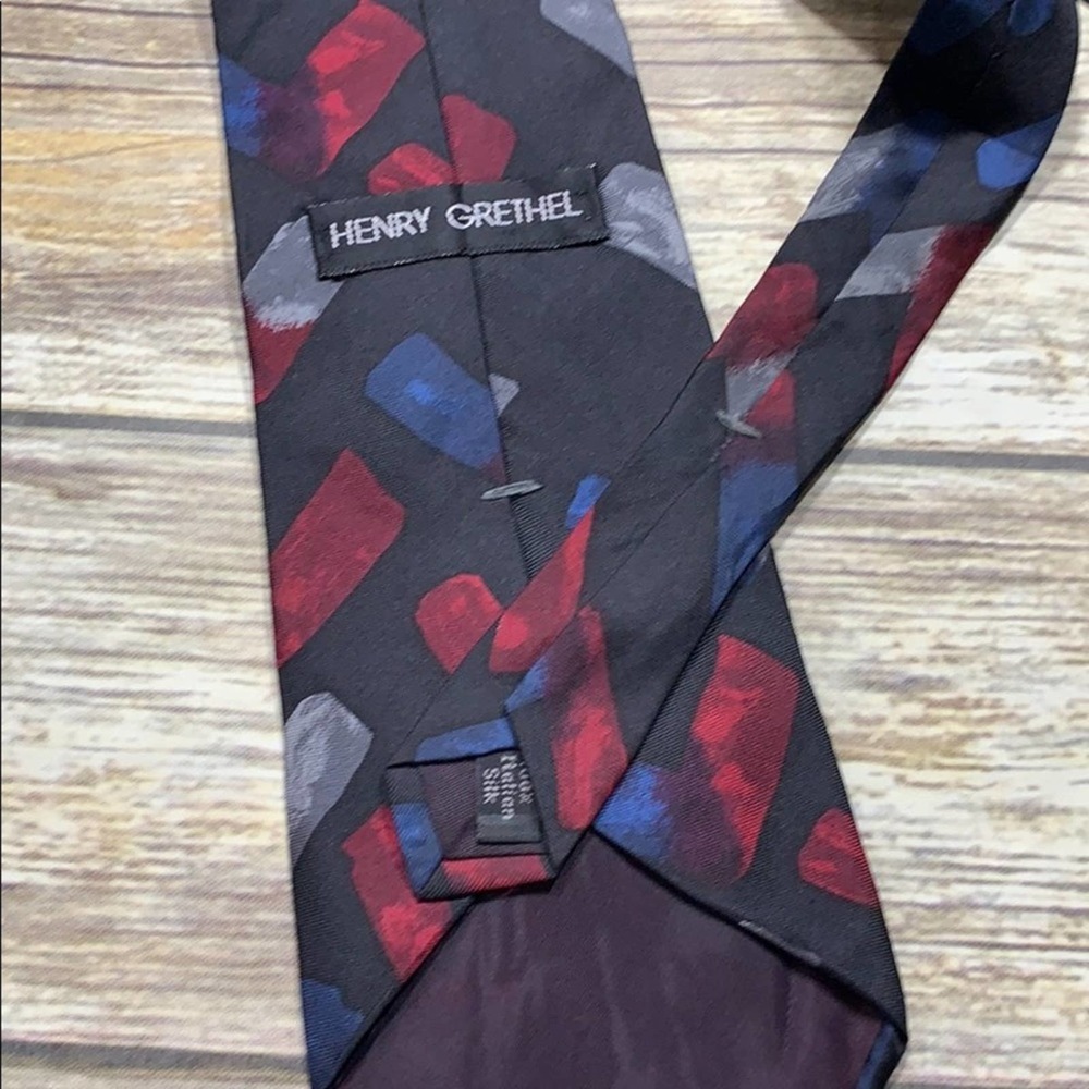 Henry Grethel Italian Silk Tie